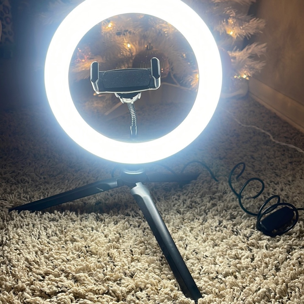 Ring Light with phone holder
